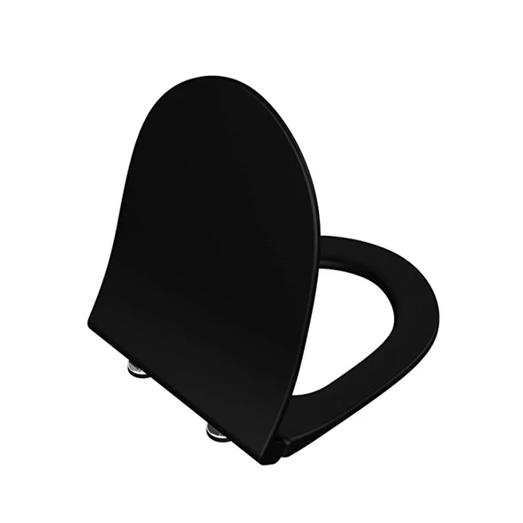 VitrA Sento Klozet Kapağı Slim Mat Siyah 120-483-009 ürün görseli 1