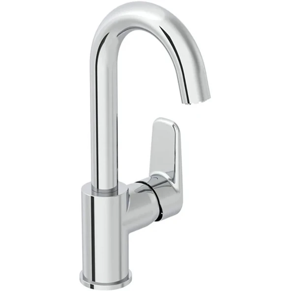 Artema Flow Soft Lavabo Bataryası Krom (Döner Borulu) A43160 ürün görseli 1