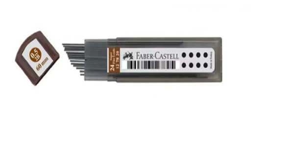 Faber Castell Super Fine Lead 0.5 Uç 2b 60 mm ürün görseli 1