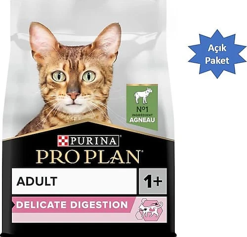 Pro Plan Delicate Kuzu Etli 5 kg Yetişkin Kedi Maması - Açık Paket ürün görseli 1