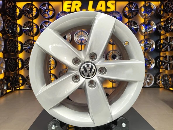 4 Adet VOLKSWAGEN ORIJINAL 6.5*16 5*112 ET50 57.1 SILVER JANT REVİZE EDİLMİŞ (Takım) ürün görseli 1