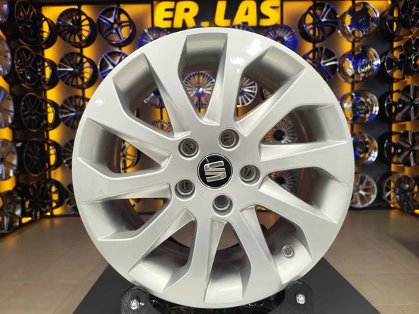 4 Adet SEAT ORIJINAL 6.5*16 5*112 ET46 57.1 SILVER JANT REVİZE EDİLMİŞ (Takım) ürün görseli 1