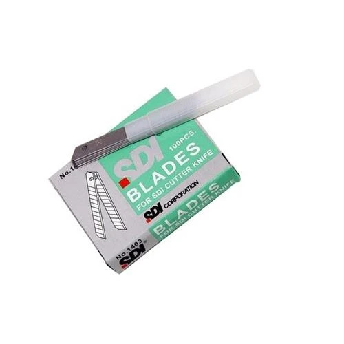 Sdi 1404 Maket Bıçağı Yedeği Geniş 100 Lü (1 Paket 100 Adet) ürün görseli 1