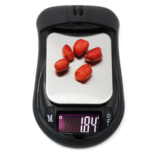 hassas terazi 200 Gr 0.01 Gr Mouse Cep Terazisi (5433) ürün görseli 1