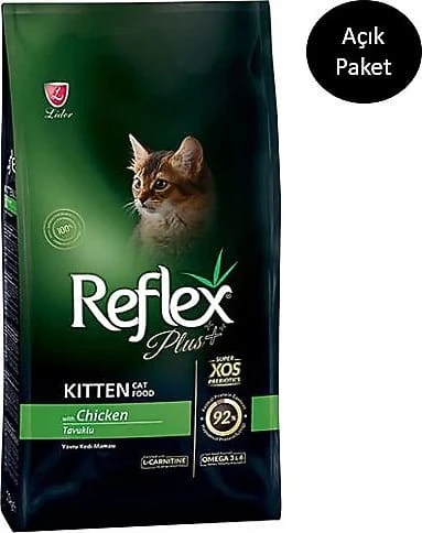 Reflex Plus Kitten Tavuklu 3 kg Yavru Kedi Maması - Açık Paket ürün görseli 1