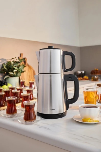PTTAVM: Karaca Teabig XL 2in1 Çelik Çay Makinesi