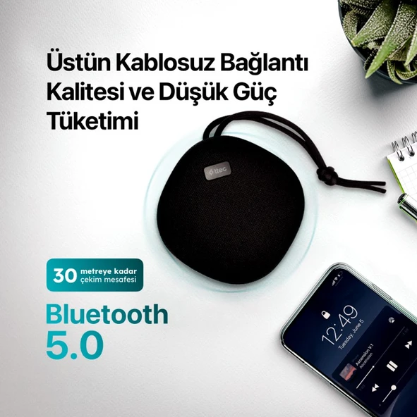 Ttec Bluetooth Hoparlör Ses Bombası Rock Ipx7 Dereceli Suya Ve Toza Dayanıklı Taşınabilir Hoparlör ürün görseli 1