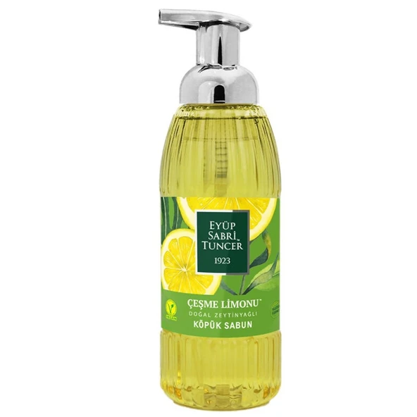 Eyüp Sabri Tuncer Çeşme Limonu Zeytinyağlı Köpük Sabun 500 ml ürün görseli 1