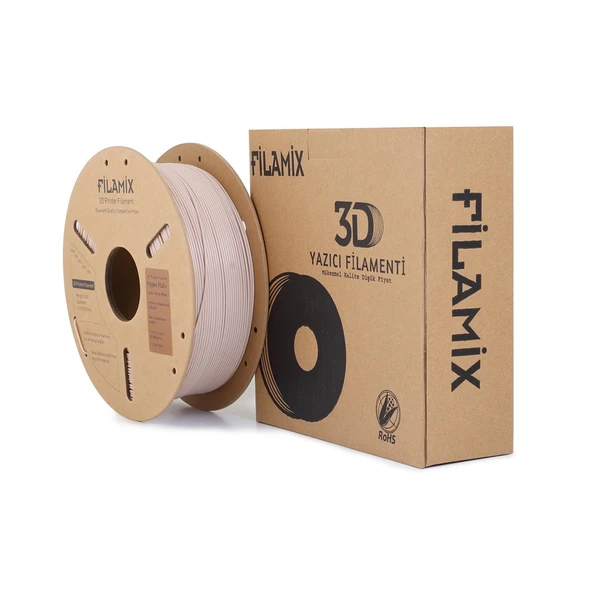 Filamix Hyper Pla Kemik Beyazı 1.75mm 1kg - Yüksek Hızlı Pla Filament ürün görseli 1