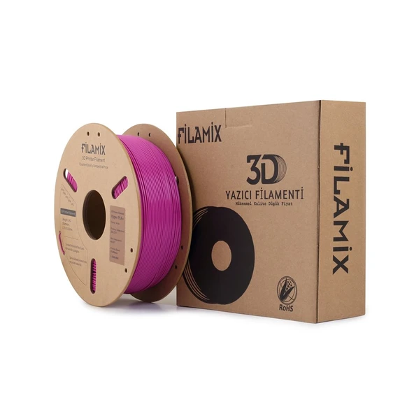 Filamix Hyper Pla Menekşe Moru 1.75mm 1kg - Yüksek Hızlı Pla Filament ürün görseli 1