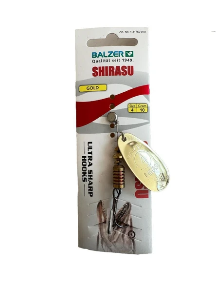 Balzer Shirasu Gold No:3 6gr Alabalık Kaşığı ürün görseli 1