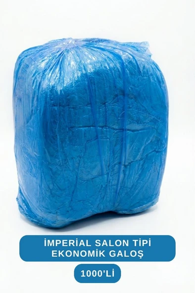 İmperial İşletmeler İçin Ayak Galoşu 1000'li Büyük Paket Mavi ürün görseli 1