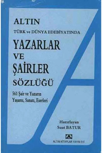 Altın Yazarlar Ve Şai̇Rler Sözlüğü ürün görseli 1