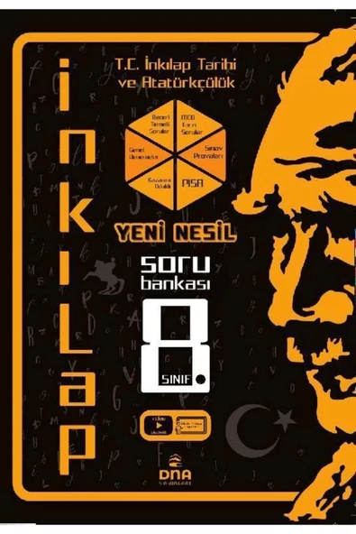 Dna 8.Sınıf İnkilap Tarihi Soru Bankası ürün görseli 1