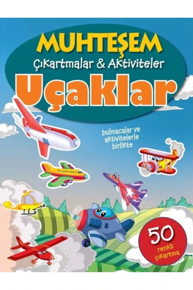 Muhteşem Çikartmalar Aktiviteler Uçaklar Parıltı ürün görseli 1