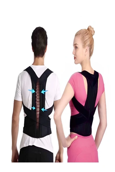 baffhome Balenli Bel Ve Sırt Korsesi Sporcu Korsesi Zayıflama Korsesi Balenli Korse ürün görseli 1