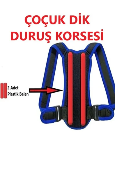 baffhome Dik Durus Korsesi Çocuk Dik Durus Korsesi Kamburlk Önleyici Korse Öğrenci Korsesi ürün görseli 1