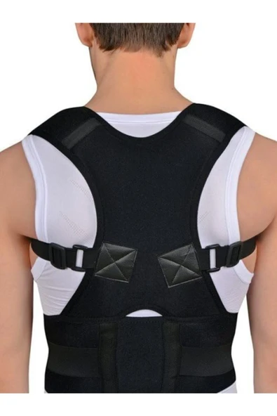 baffhome Unisex Siyah Kamburluk Önleyici Manyetik Dik Duruş Korsesi ürün görseli 1