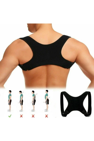 baffhome Ergonomik Ortopedik Dik Duruş Korsesi - Resim 4