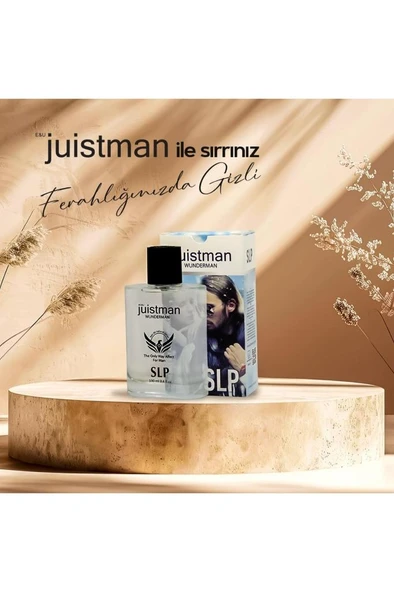 Juistman E&U SLP EDC 100 Ml Erkek Parfüm - Resim 2