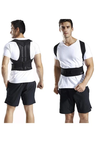 baffhome Manyetik Dik Duruş Korsesi Kamburluk Önleyici, Balenli, Unisex ürün görseli 1