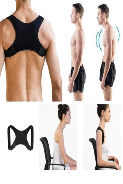 baffhome Spor Dik Duruş Korsesi Kamburluk Önleyici Yeni Nesil Korse ürün görseli 1