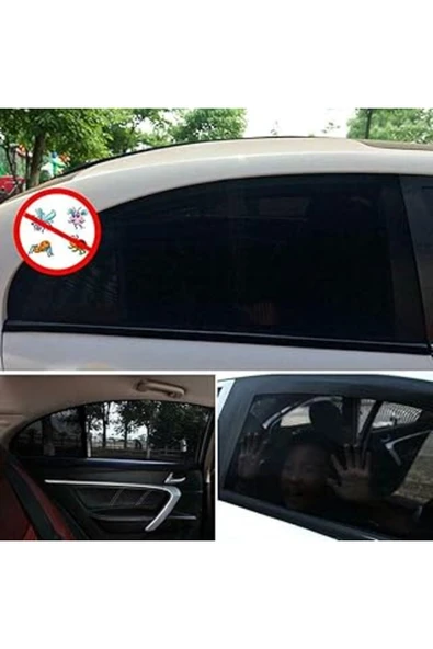 baffhome Ankaflex Oto Yan Cam Perdesi Araba Arka Güneşlik Araç Anne Bebek Perde Arka Koltuk Emzirme Ör ürün görseli 1