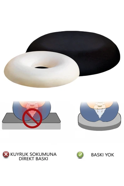 baffhome Ortopedik Oturma Minderi Simidi Simit Minder - Resim 2