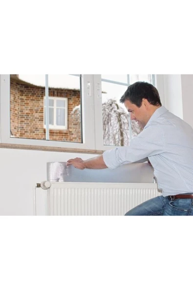 baffhome Kalorifer Peteği Arkası Isı Yalıtım Levhası 50x100 Cm, 3 Adet ürün görseli 1