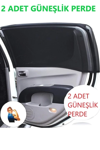 baffhome 2 Adet Oto Yan Cam Güneşlik Perde Araç Güneşlik Araba Güneşlik Perdesi Anne Bebek Emzirme Perdesi ürün görseli 1