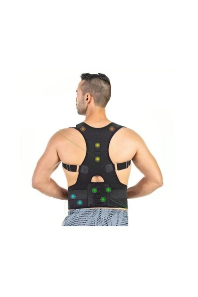 baffhome Dik Duruş Korsesi Kamburluk Önleyici Unisex Kifoz Skolyoz Sırt Manyetik Medikal Korse ürün görseli 1