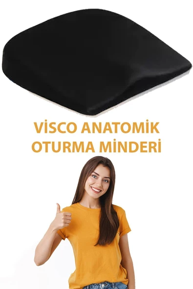 baffhome Visco Anatomik Oturma Minderi Ortopedik Sandalye Minderi ürün görseli 1