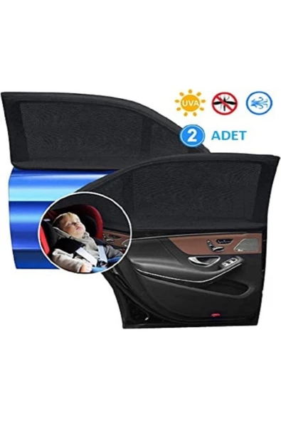 baffhome Oto Yan Cam Güneşlik Perde 2adet ürün görseli 1