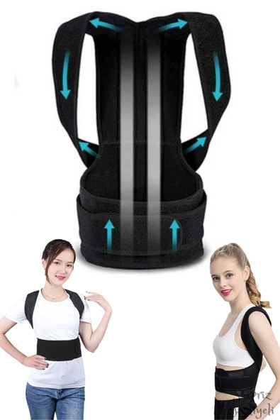 baffhome Dik Duruş Korsesi Dik Duruş Korsesi Erkek Kadın Dik Durmak Için Aparatı ürün görseli 1