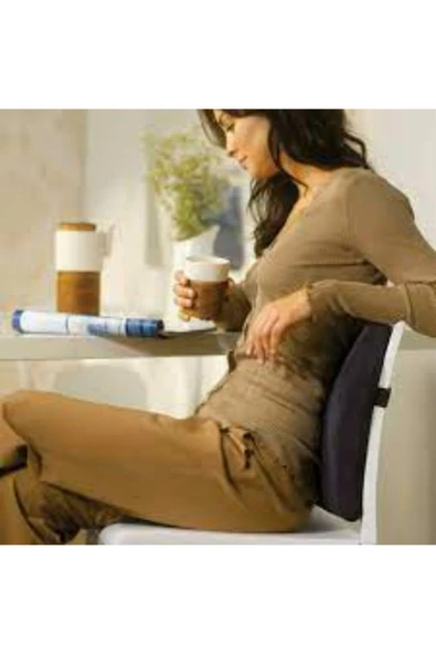 baffhome Ortopedik Support Yastık Anatomik Bel Yastığı Ev Ofis Araba Koltuk Sırt Bel Destek Minderi Minder ürün görseli 1