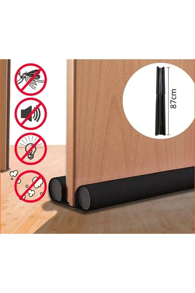 baffhome Comfort 4 Adet Çift Taraflı Kapı Altı Rüzgar Önleyici Isı Yalıtım Süngeri Kapı Eşiği Süngeri ürün görseli 1