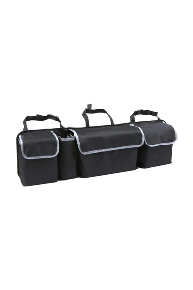 baffhome Purse Araç Içi Bagaj Organizer 4 Cepli Oto Koltuk Arkası Eşya Düzenleyici Toplayıcı Çanta ürün görseli 1