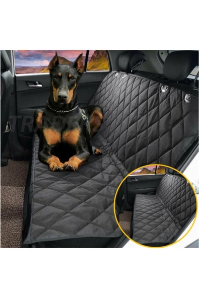baffhome Araç Oto Evcil Hayvan Koltuk Koruma Kılıfı Örtüsü Sıvı Su Geçirmez Şilte Araba Köpek Taşıma Minderi ürün görseli 1