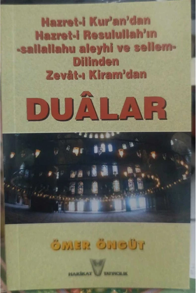 Dualar, Ömer Öngüt, Çanta Boy ürün görseli 1