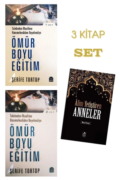 Talebeden Muallime, Hanımefendiden Beyefendiye (3 Kitap Set) & Ömür Boyu Eğitim 1, Ömür Boyu Eğit... ürün görseli 1