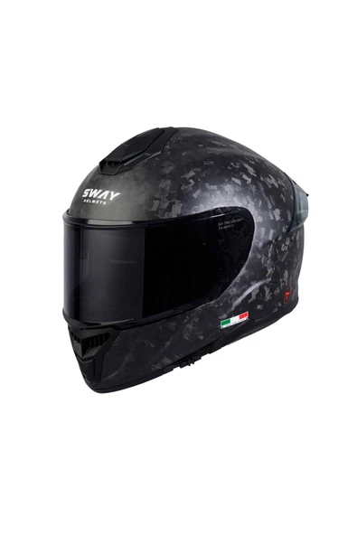 Sway SW 861 CARBON FORGED Full Face Motosiklet Kaskı ürün görseli 1