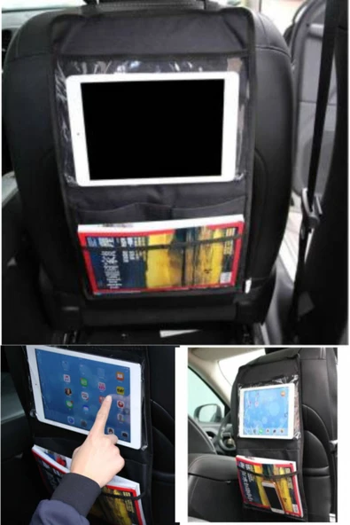 baffhome Araç Içi Aksesuar Koltuk Arkası Organizer Tablet Telefon Çantası Tutucu Eşya Düzenleyici ürün görseli 1