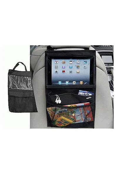 baffhome Koltuk Arkası Organizer Düzenleyici Tablet Tutucu Gazetelik Taksi Araba Için ürün görseli 1