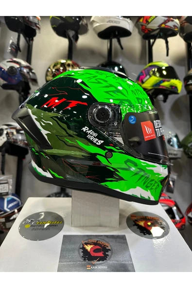MT Helmets Stinger 2 Ardent C6 Kapalı Motosiklet Kaskı ürün görseli 1
