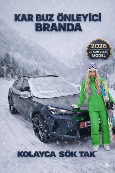 baffhome Araba Kar Buz Buzlanma Önleyici Oto Branda Araç Güneşlik Güneş Koruyucu ürün görseli 1