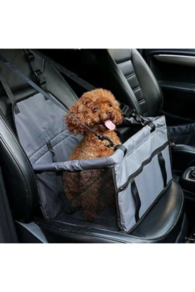 baffhome Araç Seyahat Kedi Köpek Evci Hayvan Taşıma Koltuğu Askılı Çanta Araba Yatağı ürün görseli 1