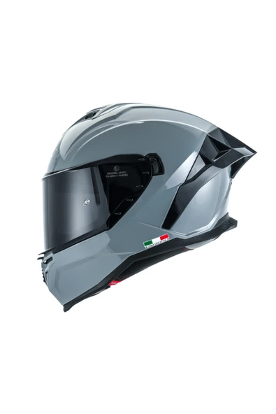 Sway SW 867 Nardo Grey Full Face (Siyah Vizörlü) ürün görseli 1