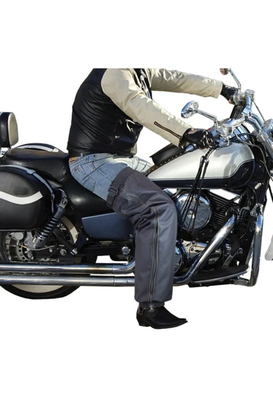baffhome Sıvı Su Geçirmez Rüzgar Önleyici Motosiklet Dizliği Isı Yalıtımlı Bacak Koruyucu Aksesuar ürün görseli 1