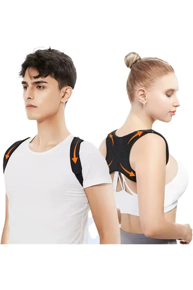 baffhome Medikal Dik Duruş Korsesi Kadın Erkek Kamburluk Korsesi Toparlayıcı Sporcu Korse ürün görseli 1