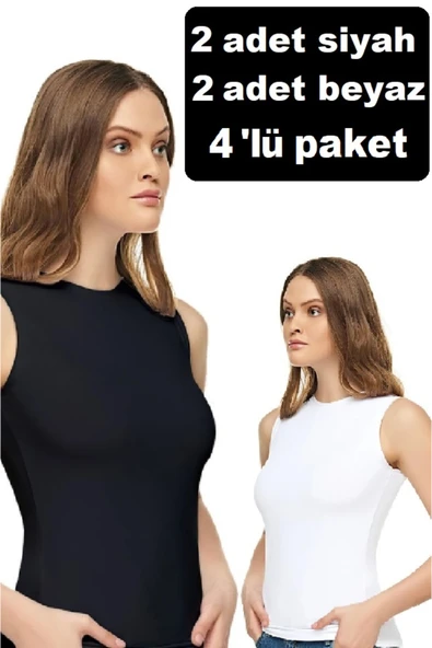 TUTKU ELİT Elastan Sıfır Kol 4'lü Paket ürün görseli 1
